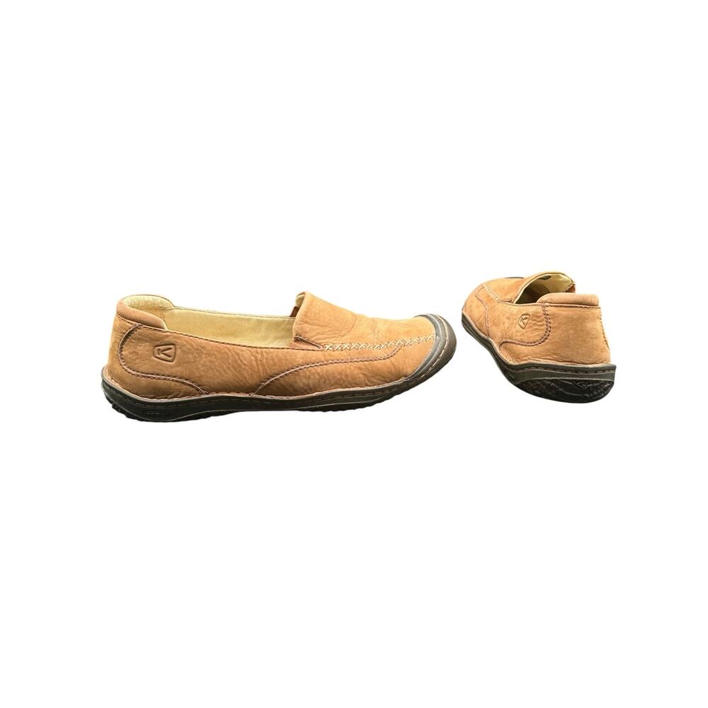Keen Tan Nubuck Slip-On Loafers Women’s 9.5 Comfort Walking
